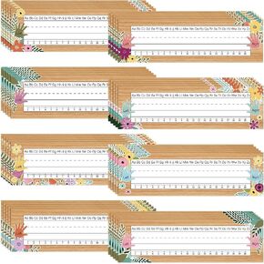 72 Pcs Farmland Name Tags Plates for Classroom Desks Student Name Tags for Kindergarten Desks Self Adhesive Rustic Name Plates for Classroom Decor in Kuwait