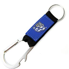 Pro Specialties Group Memphis Tigers Keychain Carabiner Wordmark Navy