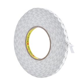 QDiShi Double Sided Tape Heavy Duty, Double Sided Tape Compatible with LED Strip, Car Trim, Home/Office Decor, Craft Project, LED Strip Light, Poster Sticker (0.39in x 164ft) (10mmX50m)