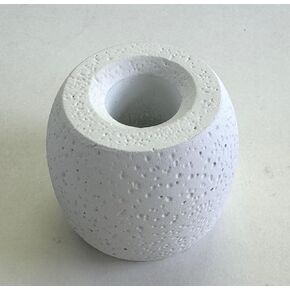 Concrete Matchstick/Toothpick Holder with Strike Pad-Warm White/Matte Gray/Deep Charcoal (Deep Charcoal)