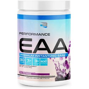 EAA - Essential Amino Acids Formula | Boost Muscle Recovery, Performance & Hydration | Sugar-Free & Delicious Flavors Available!(Grape Freeze)