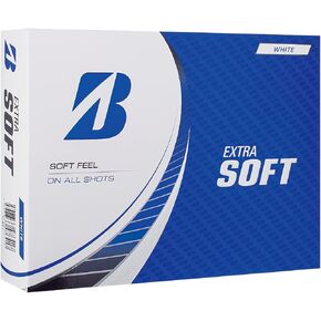 Bridgestone Extra Soft Golf Balls, 2023 Model, 12 Balls, White