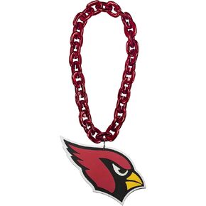 Aminco NFL Arizona Cardinals Team Fan Chain, Red