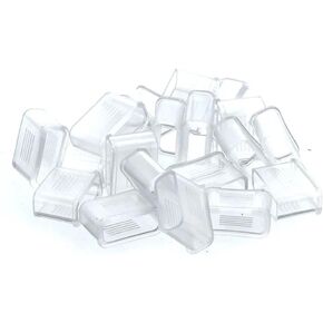 10 PCS White Whistle Cover, PVC Whistle Mouth Grip Whistle Protective Cover Sport Training Soccer Whistle Cover Whistle Finger Grip Cover, Coach and Referee Whistles