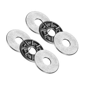 AXK6085 Thrust Needle Roller Bearings - [60mm x 85mm x 3mm] with Washer for Conveying Equipment Use, Chrome Steel