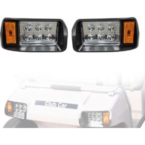Golf Cart LED Headlight For Club Car Headlights for DS 1993-up Models 12 Volt Club Car DS LED Light Kit OEM 101988001 101988002