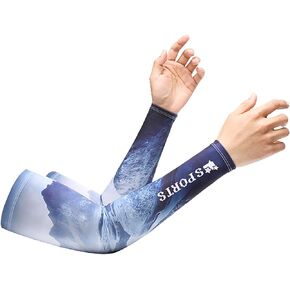 Arm Sleeves, UV Sun Protection Sleeves, Compression Sports Cooling Sleeves