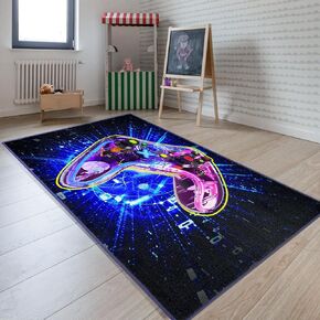 Booooom Jackson Kids Rug Indoor Nursery Rug 31''x59'' Small Rug in Playroom Play Mat Rug Room Decor for Teen Girls, Game Controller, 2.6x4.9 ft