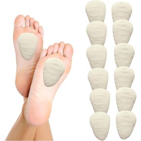 Metatarsal Pads - Metatarsal Foot Pain Relief Cushion - Foot Pads and Shoe Inserts Orthotics for Metatarsalgia Topical Pain Relief and Morton's Neuroma, Extra Small (6 Pairs, 3/16 Inch Thick)