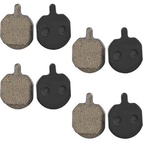 4 Pairs Bicycle Disc Brake Pads, Quality Replacement Mountain Bike Brake Pads Compatible with Hayes Sole MX2/3/4/5 CX5 GX-C GX2