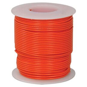 Jameco ValuePro 26 AWG Orange Stranded Tinned-Copper Hook-Up Wire 100 Feet