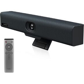 Yealink MeetingBar A10 Conference Room Webcam 4K 120° Wide Angle Camera with Android OS, Video Conferencing System with Microphone and Speaker, AI Speaker Tracking, Auto Framing, Teams Zoom Certified