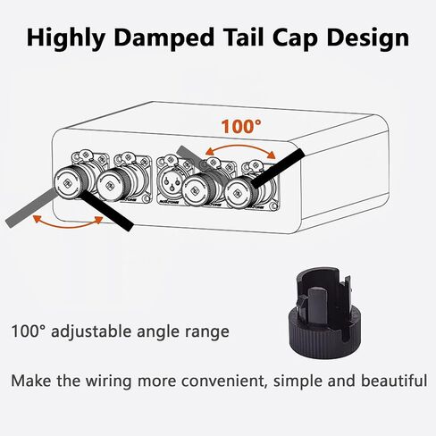 Audio Cable Low Profile 3 Pin XLR Male to Female Cable for Microphones, Cameras, Mixers, Recorders 30 cm in Saudi Arabia