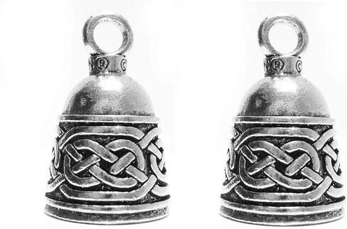 جارديان بيل الأيرلندية سلتيك نسج دراجة نارية راكب الدراجة النارية الحظ جريملين ركوب الجرس أو حلقة المفاتيح (2) in Kuwait