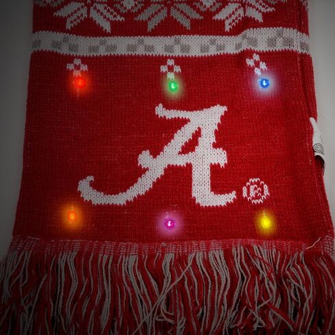 FOCO NCAA unisex Light Up Scarf in Saudi Arabia