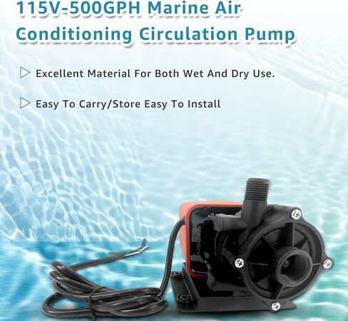 مضخة تيار متردد بحرية 500 جيجا في الساعة، مضخة مياه تيار متردد بحرية 115 فولت، مضخة توزيع تكييف الهواء البحرية، مضخة تيار متردد لتدوير مياه البحر الغاطسة 500 جيجا في الساعة 115 فولت، مضخة تدوير مياه مكيف الهواء البحري in Kuwait