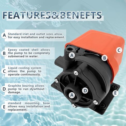 مضخة تيار متردد بحرية 500 جيجا في الساعة، مضخة مياه تيار متردد بحرية 115 فولت، مضخة توزيع تكييف الهواء البحرية، مضخة تيار متردد لتدوير مياه البحر الغاطسة 500 جيجا في الساعة 115 فولت، مضخة تدوير مياه مكيف الهواء البحري in Kuwait
