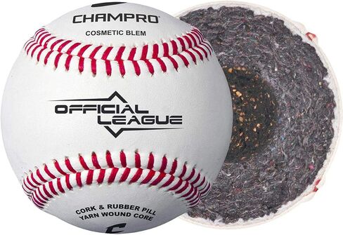 Champro Official League Gen Leath Baseball Cosmetic Blem Dz in Saudi Arabia