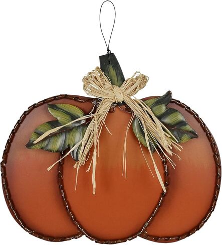 Morning View Fall Door Decor Pumpkin Welcome Sign Wood Autumn Hanging Wall Decorations Door Hanger Indoor Outdoor for Thanksgiving Wall Art Home Decor Porch in Kuwait