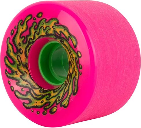 Slime Balls Santa Cruz Skateboard Wheels 66mm OG Slime 78A Pink in Saudi Arabia