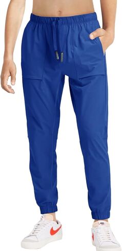Haloumoning Boys Lightweight Sweatpants Quick Dry Traning Track Pants Joggers for Kids with Pockets 5-14 Yeras in Saudi Arabia