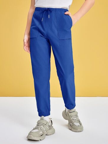 Haloumoning Boys Lightweight Sweatpants Quick Dry Traning Track Pants Joggers for Kids with Pockets 5-14 Yeras in Saudi Arabia