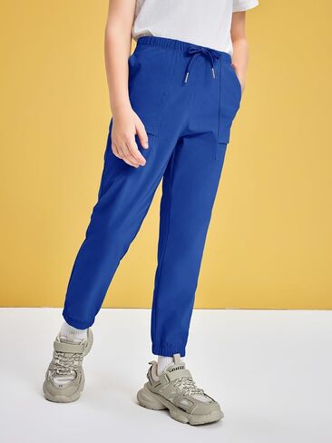 Haloumoning Boys Lightweight Sweatpants Quick Dry Traning Track Pants Joggers for Kids with Pockets 5-14 Yeras in Saudi Arabia