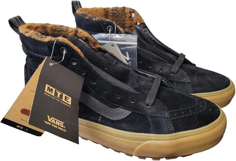 Vans SK8 Hi MTE-1 Black/Gum Men's Classic Skate Shoes (us_Footwear_Size_System, Adult, Men, Numeric, Medium, Numeric_9) in Saudi Arabia