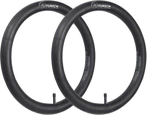 YUNSCM 2-PCS 14" Heavy Duty Bike Tire Tubes 14x1.50/1.90 AV32 mm Schrader Valve Premium Butyl Rubber Inner Tubes Compatible with 14x1.50/1.75/1.90/1.95 Bike Bicycle Tires Tubes in Saudi Arabia