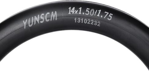 YUNSCM 2-PCS 14" Heavy Duty Bike Tire Tubes 14x1.50/1.90 AV32 mm Schrader Valve Premium Butyl Rubber Inner Tubes Compatible with 14x1.50/1.75/1.90/1.95 Bike Bicycle Tires Tubes in Saudi Arabia