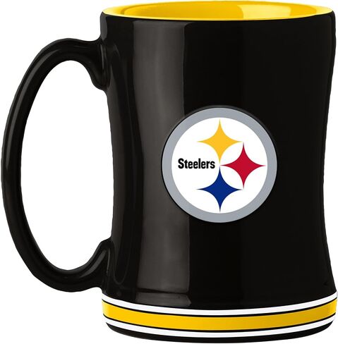 logobrands Pittsburgh Steelers 14oz. Relief Mug in Saudi Arabia