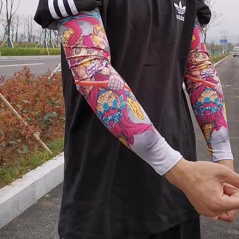 M-YOUNG UV Sun Sleeves for Men & Women Compression, Cooling Arm Sleeve with UPF 50 Protection Golf,Unique Tattoo Sleeve Gift in Saudi Arabia