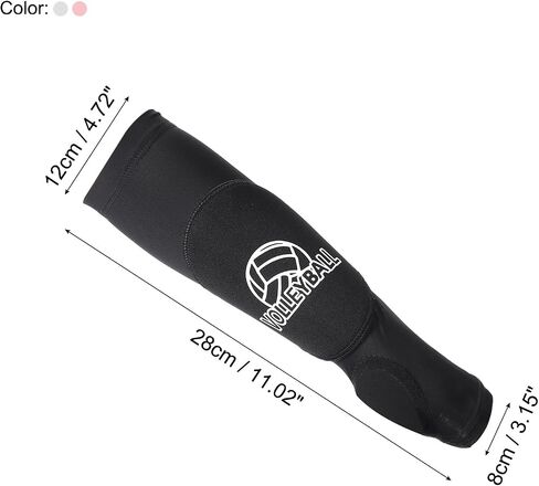 PATIKIL Volleyball Arm Sleeves, 6 Pcs Passing Forearm Sleeves with Protection Pads Thumbhole Arm Guards for Youth Men Women, 3 Multicolor in Saudi Arabia