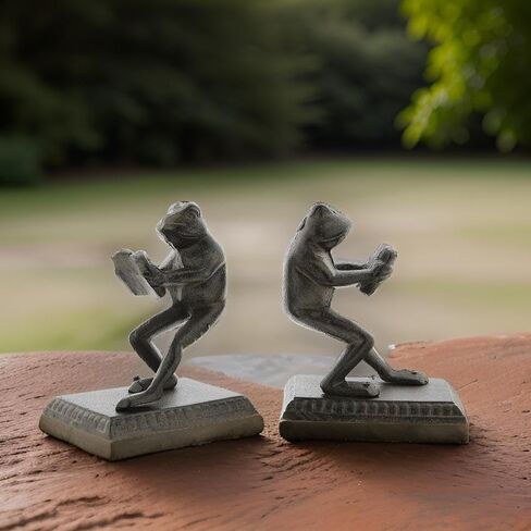 Vintage Style Cast Iron Bookends (Frog) in Saudi Arabia