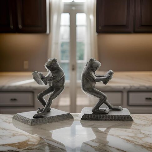 Vintage Style Cast Iron Bookends (Frog) in Saudi Arabia