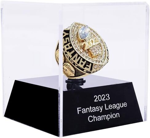 2023 Fantasy Football Championship Trophy Ring | Award For Fantasy Football League Winner in Saudi Arabia