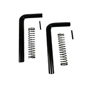 black Kit 819T for Carry-On Utility Trailers Trailer Gate Spring Latch 2 Packs