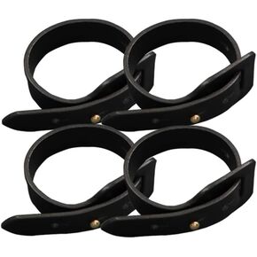Curtain Strap Strap Sdjdhej 2-Piece Leather Curtain Strap Curtain Strap Black Curtain Strap Office Living Room Curtain Buckle Decoration Rope (Black)