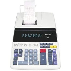 Sharp EL-1197PIII Heavy Duty Color Printing Calculator with Clock and Calendar. in Kuwait