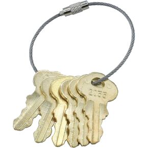 2055 Keys Compatible with Bradley Paper Towel Toilet Tissue Soap Dispensers Keys (6)