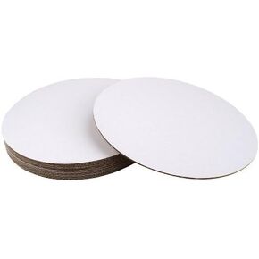 Cake Supplies On Sale, LLC 7" Round Coated Cakeboard, 6 ct