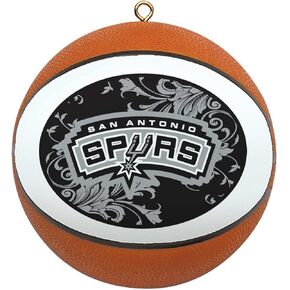 NBA San Antonio Spurs Mini Replica Basketball Ornament