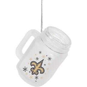 FOCO New Orleans Saints NFL Mason Jar Ornament