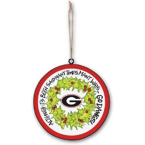 Magnolia Lane UGA Bulldogs Metal Ornament