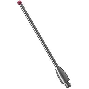 CMM Touch Probe Stylus M3 Thread Shank 2mm Diameter Ruby Ball Tip 40mm Length A-5003-0053