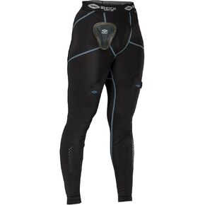 Women's Compression Hockey Pant w/Pelvic Protector, Leggings, Black