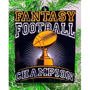 Fantasy Football Ornament - Fantasy Football Champion, GCCO1.122