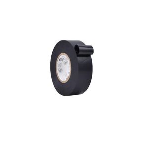WOD ETC766MS Black Electrical Tape, 4 inch x 66 ft. UL/CSA/CE Listed Core, Rated up to 600V and 176F, 8 Mil Thick, PVC Vinyl Waterproof, Flame Retardant for Electric Wiring