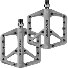 Mountain Bike Pedals - Durable Nylon DU Bearing Platform Pedals for MTB and BMX