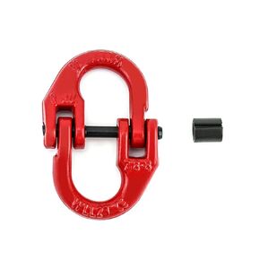 Hammerlock Coupling Link G80 Alloy Steel Connecting Link Grade 80 Chain, 5/16" Grade for 8mm Chain, 4400 lbs Load Limit, Pack of 2